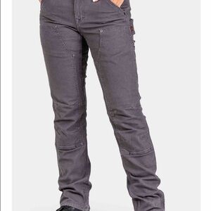 Dovetail Workwear: Britt Utility in Dark Grey Canvas (women’s)